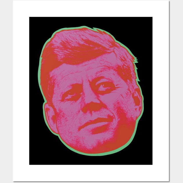 John F. Kennedy Wall Art by Art from the Blue Room